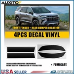 For 2024-2025 Chevy Traverse Smoked Side Reflector Overlay Precut Vinyl Decal. Fixed Price $15.19.