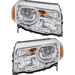 Driver And Passenger Side Headlights For Honda Pilot 2012-2015 Halogen W/ Bulb/s. Fixed Price $207.68.