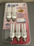 Ge Long Life Soft White ( 4) Pack Compact Fluorescent Light Bulbs 800 Lumens. Fixed Price $26.99.