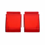 New Pair Of Tail Light Lens Trim Parts Fits 1967 Chevrolet Chevelle A4215. Fixed Price $99.61.