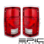 Left Right Sides Pair Rear Brake Tail Lamps For 1988-1992 Dodge Dakota. Fixed Price $53.82.
