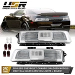 Oe Frosted Clear Tail Lights Halogen With Bulbs L+r For 14-15 Chevrolet Camaro. Fixed Price $179.96.
