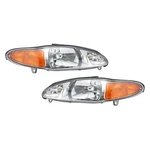 Ford Escort 97-02 Headlight Set Driver & Passenger Side Replacement. Fixed Price $225.09.