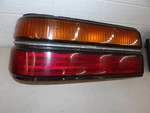 Lh Driver Taillight Lamp Assembly Pontiac Grand 1989-1991 Plain Lens. Fixed Price $37.60.
