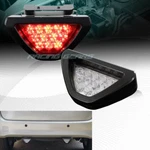 Universal F1 Style Triangle 12 Red Led Clear Len Third 3RD Brake Light Stop Lamp. Fixed Price $8.95.