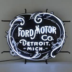 Ford Service Neon Sign Mustang F-150 Truck Bronco Dealership Garage Lamp Light. Fixed Price $459.99.