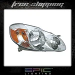 Fits 2003-04 Corolla Model Headlights Headlamps Right Passenger Only. Fixed Price $76.00.