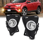 Driving Fog Lights For Toyota RAV4 2016-2018 Bumper Lamps+switch+wiring Kit Pair. Fixed Price $38.99.