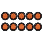 10X 2.5" Inch Amber Round 13 Led Side Marker Lights Clearance Lamp Truck Trailer. Fixed Price $37.80.