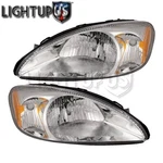 Headlights Headlamps 2000-2007 Ford Taurus Left Right Sides Pair Chrome Bezel. Fixed Price $118.06.