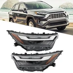 Pair Lh+rh Headlights Assembly For Toyota RAV4 Xle 2022 2023 Halogen W/led Drl. Fixed Price $207.95.