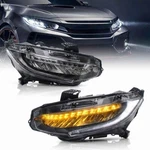 Vland New Headlights W/ Sequential Turn Fit 2016-2021 Honda Civic 10TH Gen. Fixed Price $256.49.