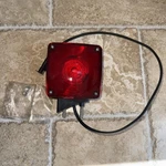 Peterson 456 Red/amber Trailer Light SAEA1PP2ST80 New. Nos. Made In Usa.. Fixed Price $36.00.