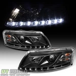 Black 2005-2008 Audi A6 Drl Led Daytime Running Lamps Projector Headlights 05-08. Fixed Price $255.99.
