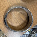 1955 Studebaker Headlight Bezels XO856 #1 Missing Clip. Fixed Price $39.99.