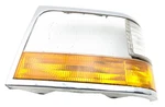 92-96 Ford Bronco Complete Driver Left Front Headlight Turn Signals Chrome Trim. Fixed Price $97.42.