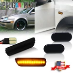 4PC Smoke Front Bumper Amber Led Side Marker Lamps For Vw MK4 Golf Gti R32 Jetta. Fixed Price $34.99.