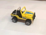 Vintage 1982 Road Champs Coyotes Yellow 4X4 Jeep Diecast 1/56 Scale TY67. Fixed Price $8.95.
