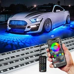 OPT7 Underglow Car Led Lighting Kit Rgb App + Remote Control Neon Bar Aurapro. Fixed Price $119.99.