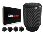 Jdm Black Aluminum Carbon Fiber Tall Manual Shifter Gear Lever Knob U21. Fixed Price $99.99.
