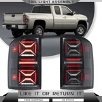 Vland Full Led Clear Taillights For 07-13 Chevy Silverado 1500&07-14 2500/3500HD. Fixed Price $272.79.