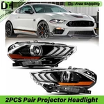 2PCS/PAIR Full Headlights W/ Leddrl Ford Mustang Shelby GT500 2018-2023. Fixed Price $270.99.