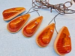 Vintage Dz 77-533 Tearrdop Clearance Marker Lights (amber) Plus Loom. Fixed Price $45.00.