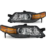 For 2007-2008 Acura Tl Base/navi Model Hid Xenon Headlights Assembly 07-08. Fixed Price $139.99.