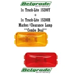 1X Truck-lite 15200Y + 15200R Marker/clearance Lamp Combo Kit. Fixed Price $14.98.