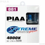 Piaa 881 Xtreme White Plus Halogen Bulbs Twin Pack 18803. Fixed Price $64.99.