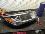 Passenger Headlight Halogen Projector With Led Accent Fits 19-21 Sedona 2001879. Fixed Price $387.87.