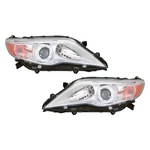 For Toyota Avalon 11-12 Headlight Set Driver & Passenger Side Replacement. Fixed Price $731.76.