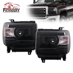 For 2014-2019 Gmc Sierra 1500 2500HD 3500HD Left+right Pair Projector Headlights. Fixed Price $136.82.
