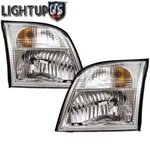 Left Right Sides Pair Halogen Headlights Assembly For 02-05 Mercury Mountaineer. Fixed Price $699.99.