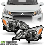 For 2021-2024 Mitsubishi Mirage / G4 Halogen Headlights Headlamps Set Left+right. Fixed Price $168.99.