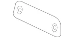 Genuine Volvo License Lamp 31253006. Fixed Price $33.05.