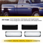 4PCS Smoke Lens Led Side Fender Light For 1994-2001 Dodge Ram 3500 Dually Bed. Fixed Price $22.79.