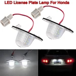 Pair White Led License Plate Lights Lamp For Honda Crv Odyssey Element Crosstour. Fixed Price $11.15.