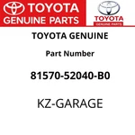 Toyota Genuine Center Stop 81570-52040-B0 New. Fixed Price $103.76.