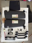 1992 - 1999 Bmw E36 M3 Sedan Sun Visors, Dome Lights Grab Handles Black. Fixed Price $400.00.