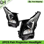 Chrome PAIR/2PCS Projector Headlights Assembly For Cadillac Ats Base 2013-2018. Fixed Price $199.99.