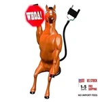 1049 Whoa Horsey Moving Ball Hitch Cover And Brake Light. Fixed Price $28.34.