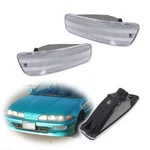 For 92-93 Acura Integra Clear Lens Bumper Lights Parking Turn Signal Lamps Pair. Fixed Price $29.99.