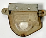 Oem 57-59 Chrysler Dodge Plymouth Desoto License Lamp Lens & Base 1753366. Fixed Price $45.00.