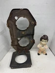 68 Torino Fairlane Ford Rh Headlight Mounting Panel C80Z-13008-A Rusty. Fixed Price $25.00.