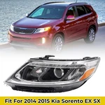 Driver Side Left Headlight For 2014 2015 Kia Sorento Ex Sx Halogen W/ Led Drl. Fixed Price $99.99.