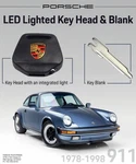 1978-1998 Porsche Led Lighted Key Head & Blank (94453804101 + 91153890300). Fixed Price $83.75.
