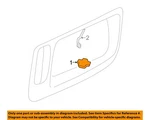 Gm Oem License Plate Light-lamp 5978317. Fixed Price $24.71.