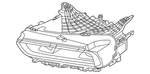 Genuine Bmw Headlamp Assembly 63-11-5-A5F-5B3. Fixed Price $2765.72.