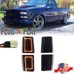 Upper & Lower Amber Led Side Marker For 88-93 C/k 1500 2500 3500 Suburban Blazer. Fixed Price $44.99.